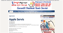 Desktop Screenshot of gezginbilgisayar.com