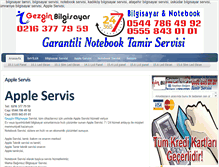 Tablet Screenshot of gezginbilgisayar.com